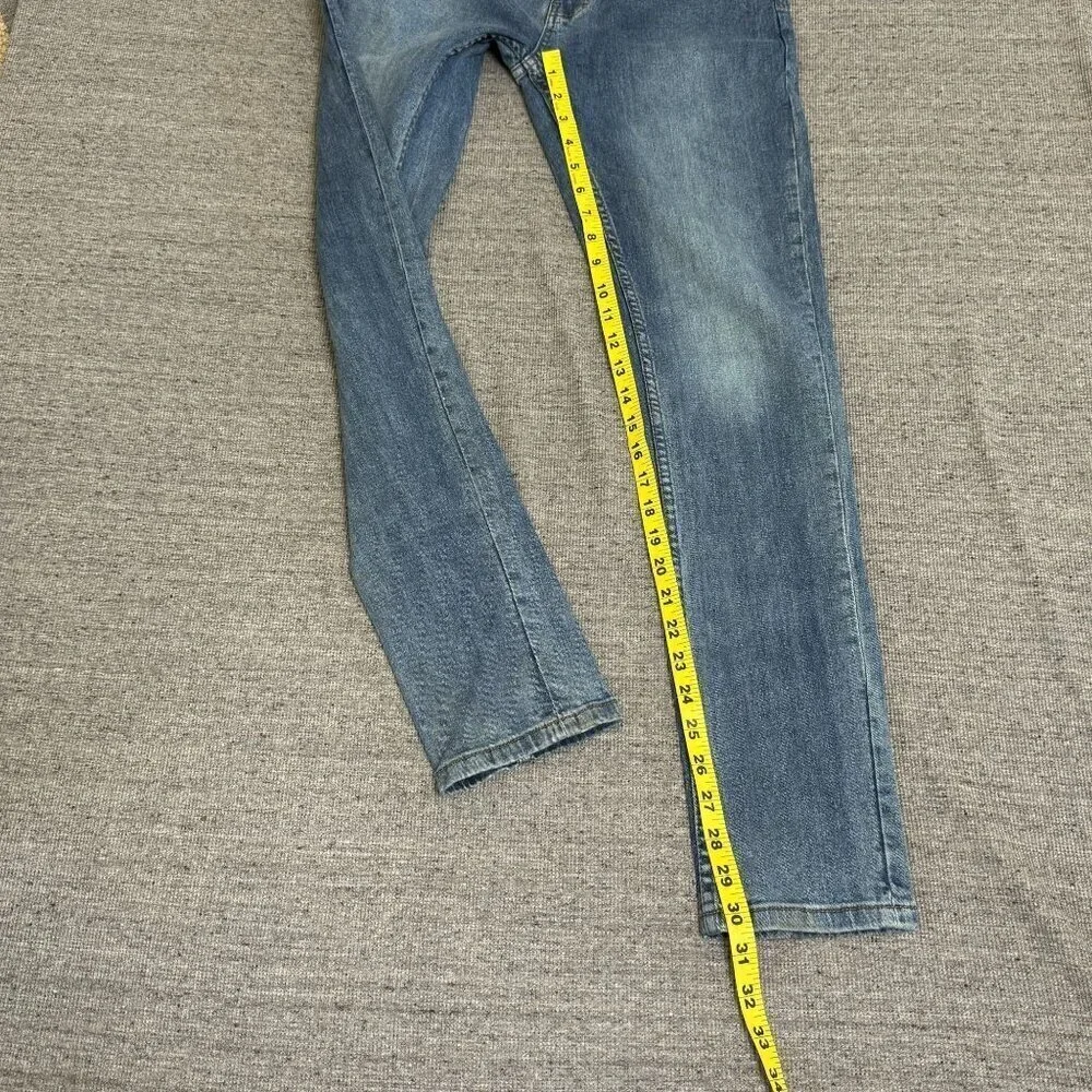 Weatherproof Vintage Skinny Fit Women's Blue Denim 32 x 32 - Picture 6 of 13